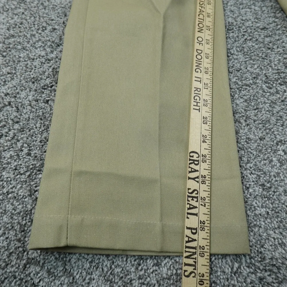 NEW Dickies Pants Mens 32X29 Beige Tan Brown 874 Chino Trouser Flat Front Work